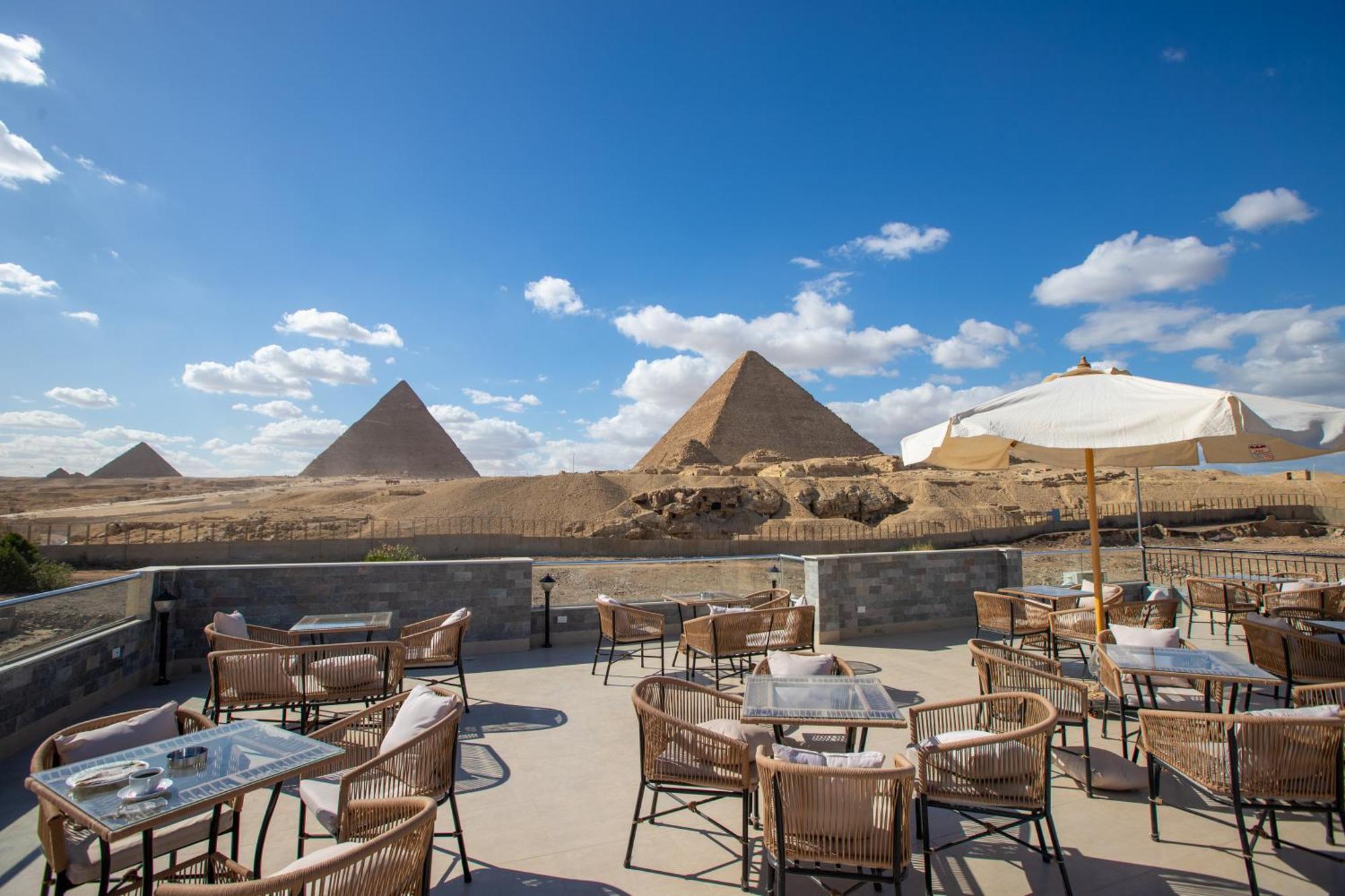 Soul Pyramids View Hotel Kafrat al Jabal Luaran gambar