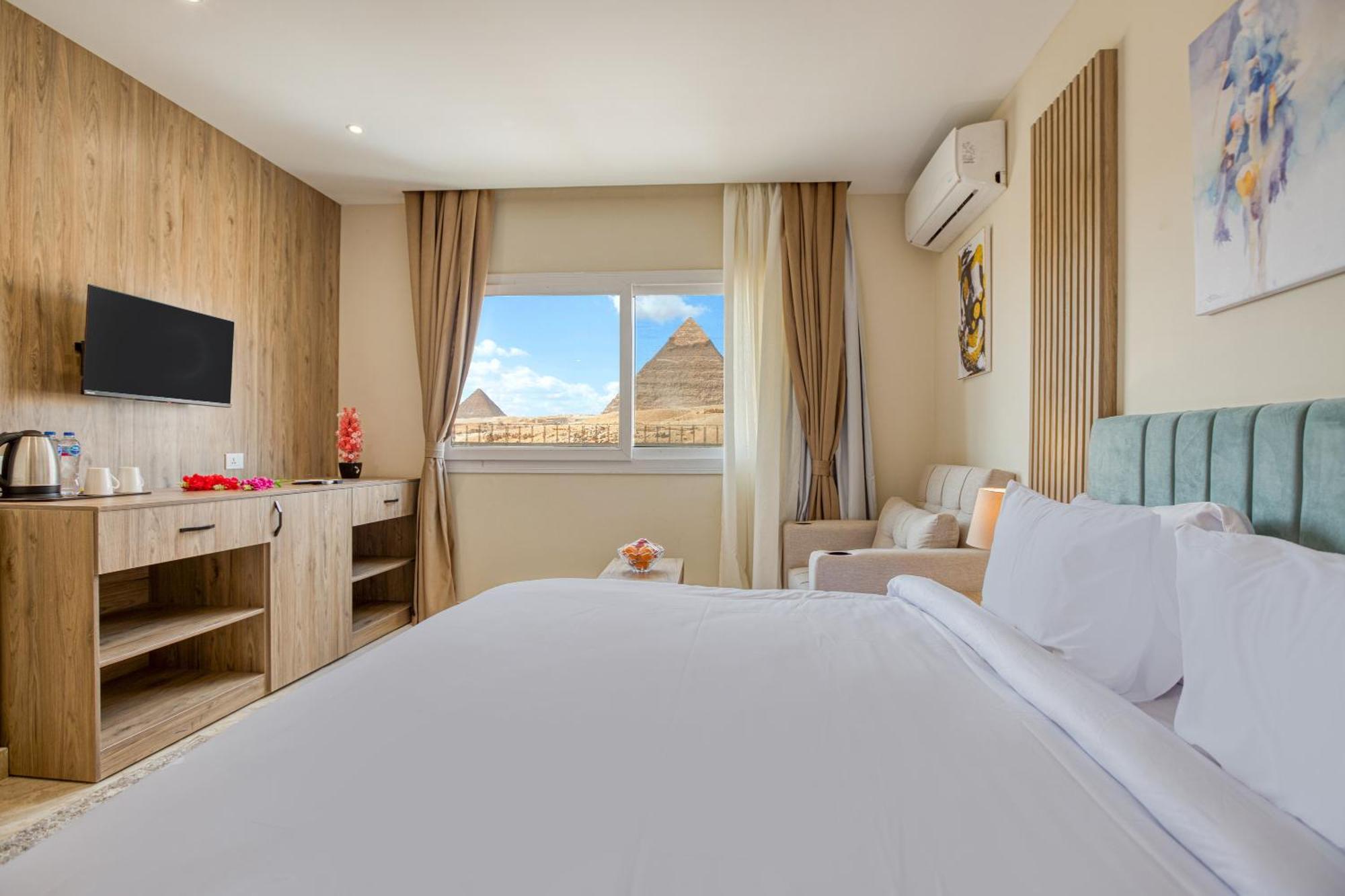 Soul Pyramids View Hotel Kafrat al Jabal Luaran gambar