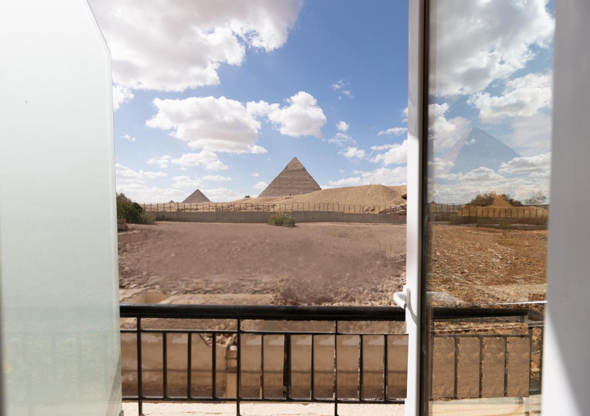 Soul Pyramids View Hotel Kafrat al Jabal Luaran gambar