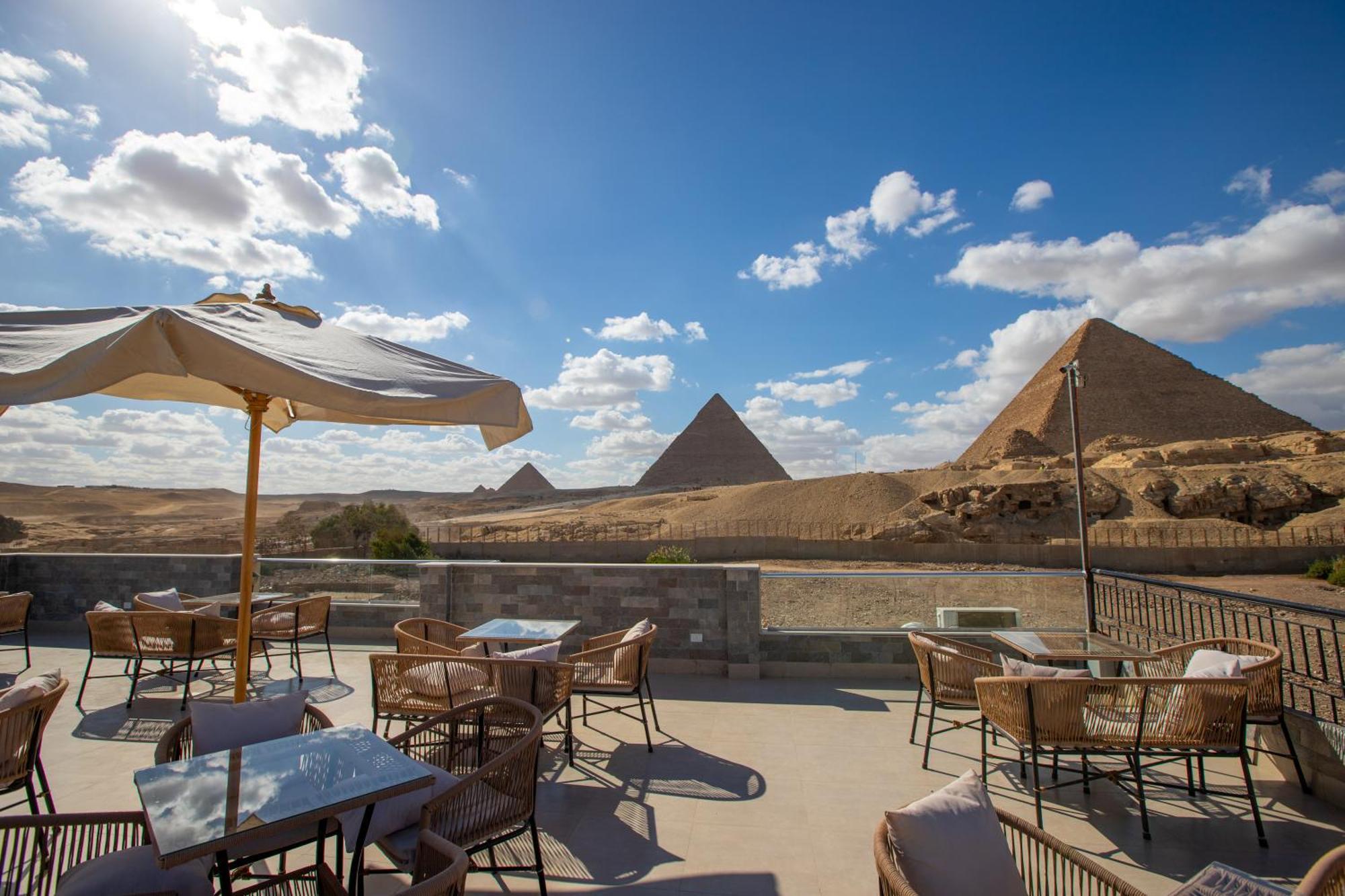 Soul Pyramids View Hotel Kafrat al Jabal Luaran gambar