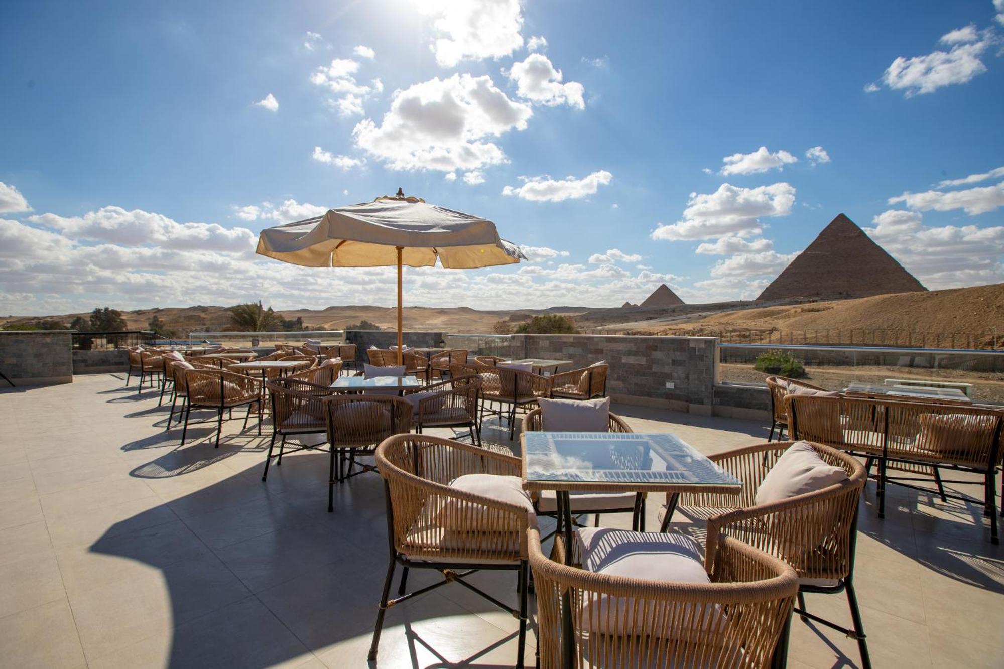 Soul Pyramids View Hotel Kafrat al Jabal Luaran gambar