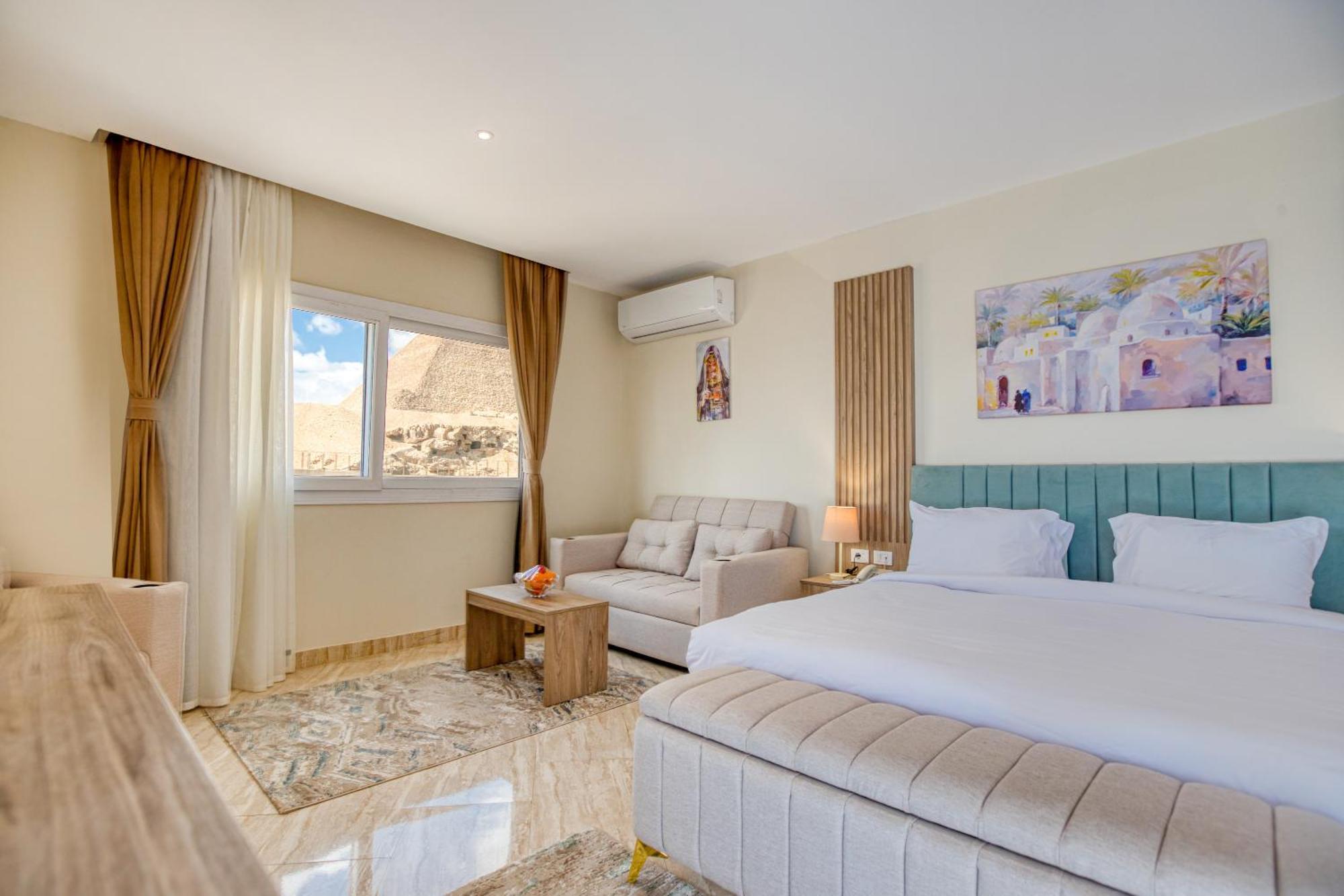 Soul Pyramids View Hotel Kafrat al Jabal Luaran gambar