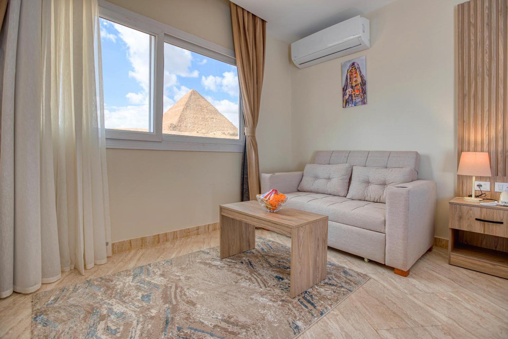 Soul Pyramids View Hotel Kafrat al Jabal Luaran gambar