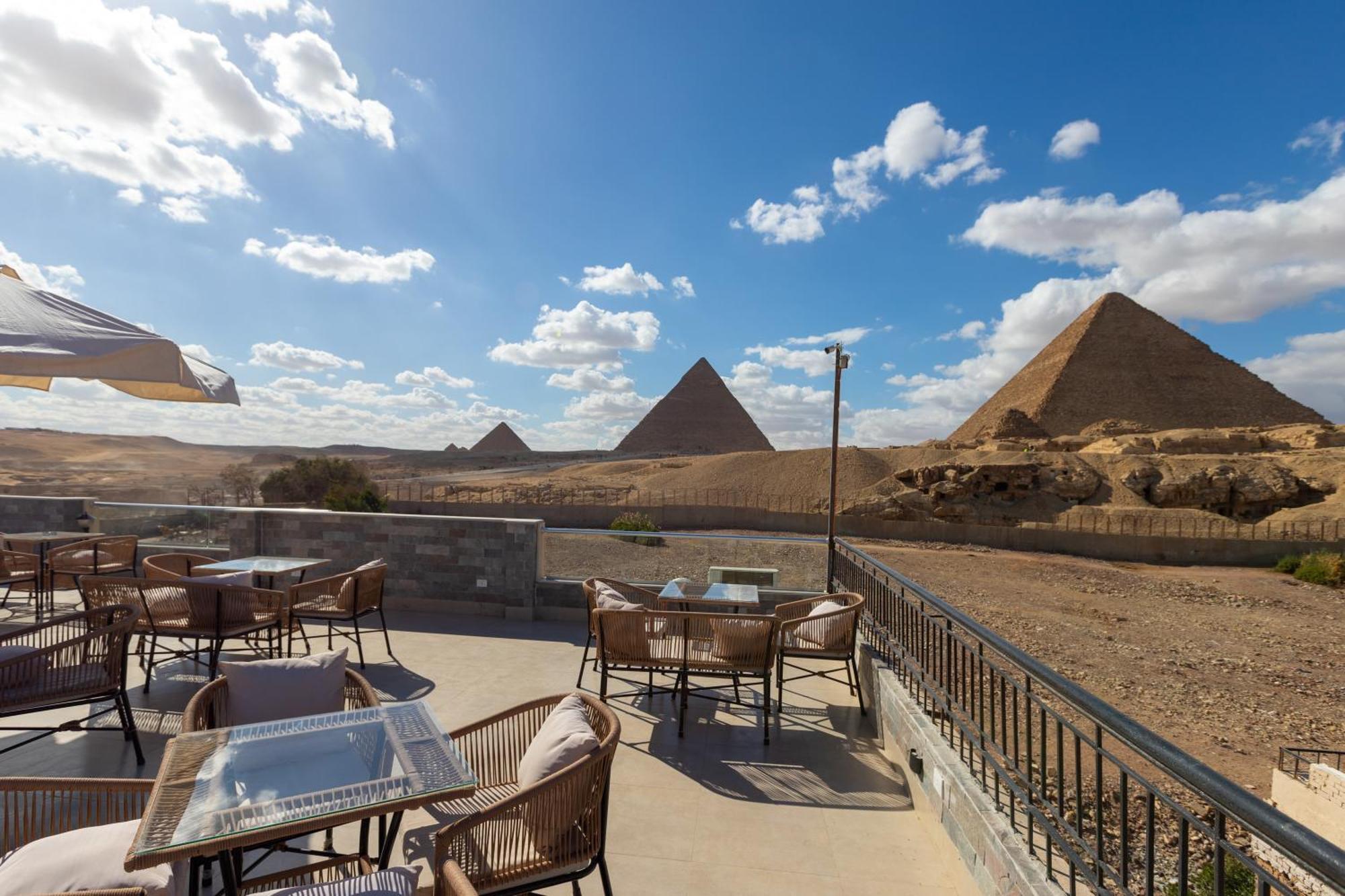 Soul Pyramids View Hotel Kafrat al Jabal Luaran gambar