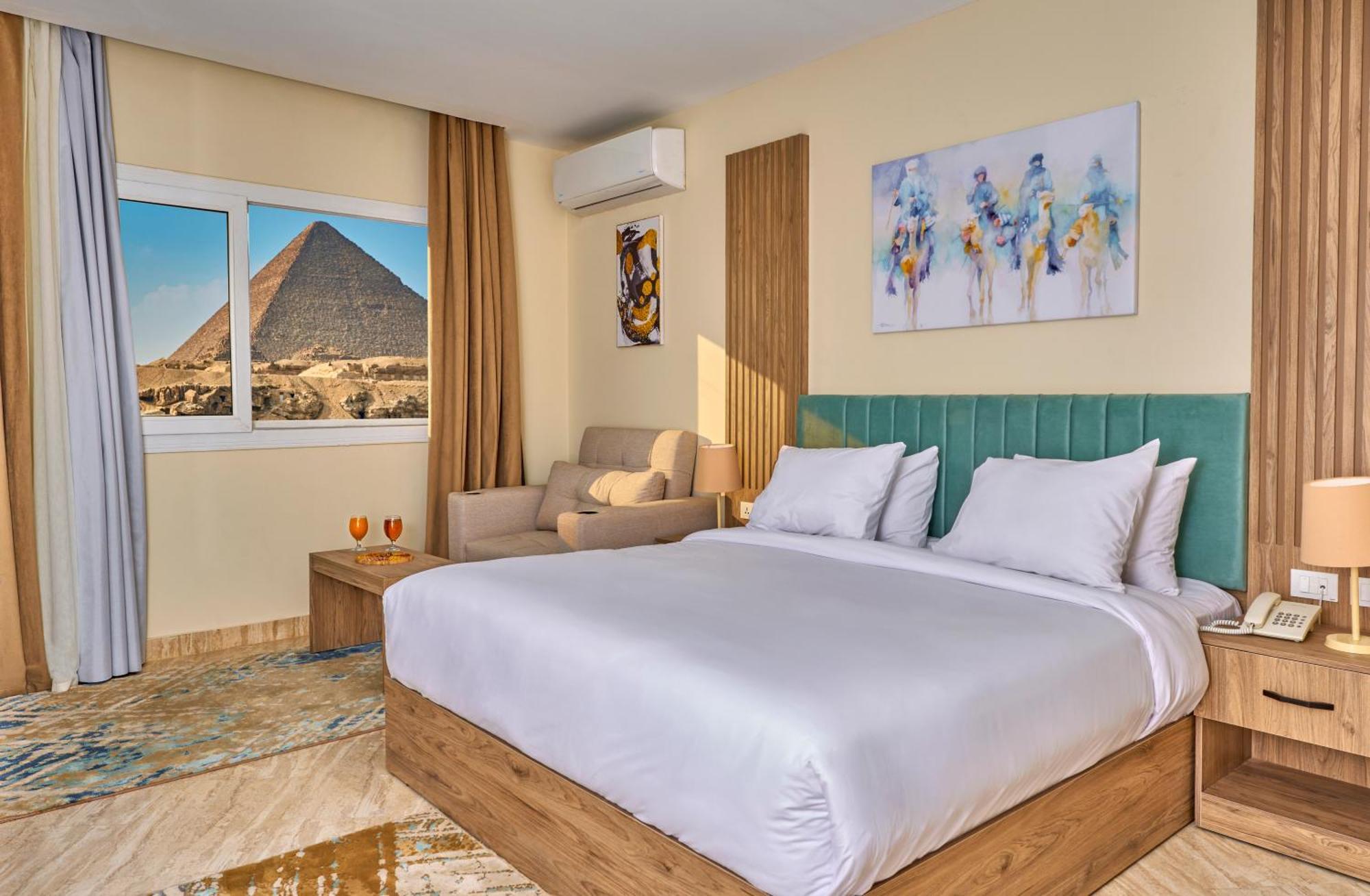 Soul Pyramids View Hotel Kafrat al Jabal Luaran gambar