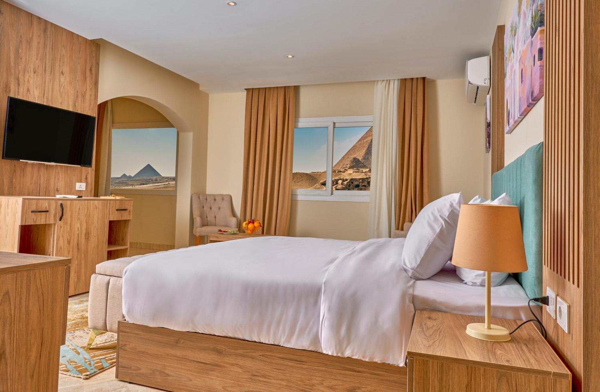 Soul Pyramids View Hotel Kafrat al Jabal Luaran gambar