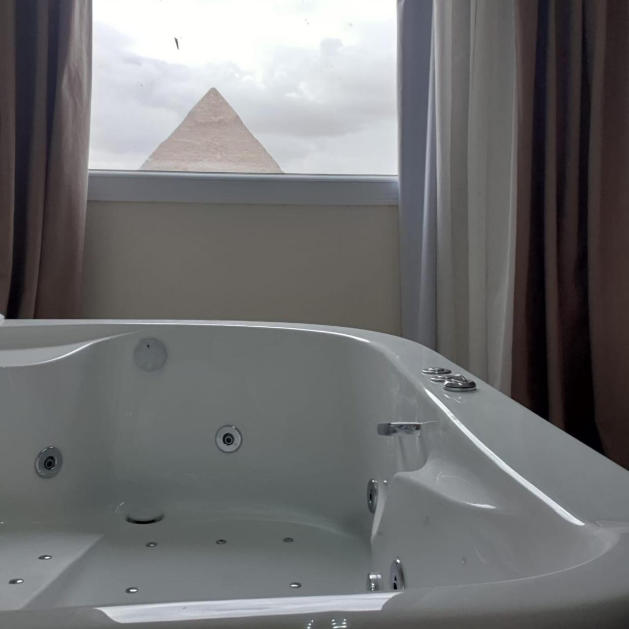 Soul Pyramids View Hotel Kafrat al Jabal Luaran gambar